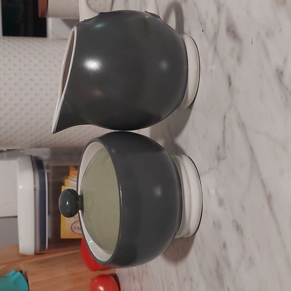 Pflatzgraff Sugar Bowl w/Lid and Creamer